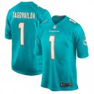 Tua Tagovailoa Miami Dolphins Game Jersey - Aqua