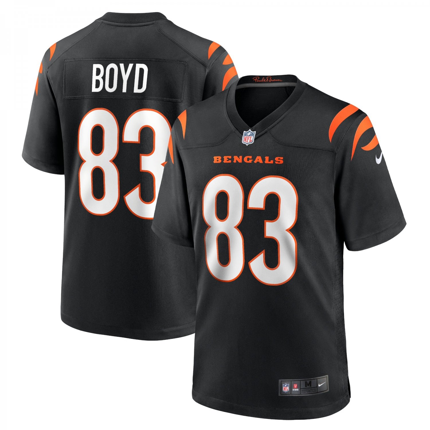 Tyler Boyd Cincinnati Bengals Game Jersey - Black