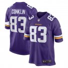 Tyler Conklin Minnesota Vikings Game Jersey - Purple