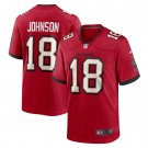 Tyler Johnson Tampa Bay Buccaneers Home Game Player Jersey - Red