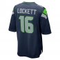 Tyler Lockett Seattle Seahawks Game Team Jersey - College Navy