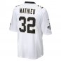 Tyrann Mathieu New Orleans Saints Game Jersey - White