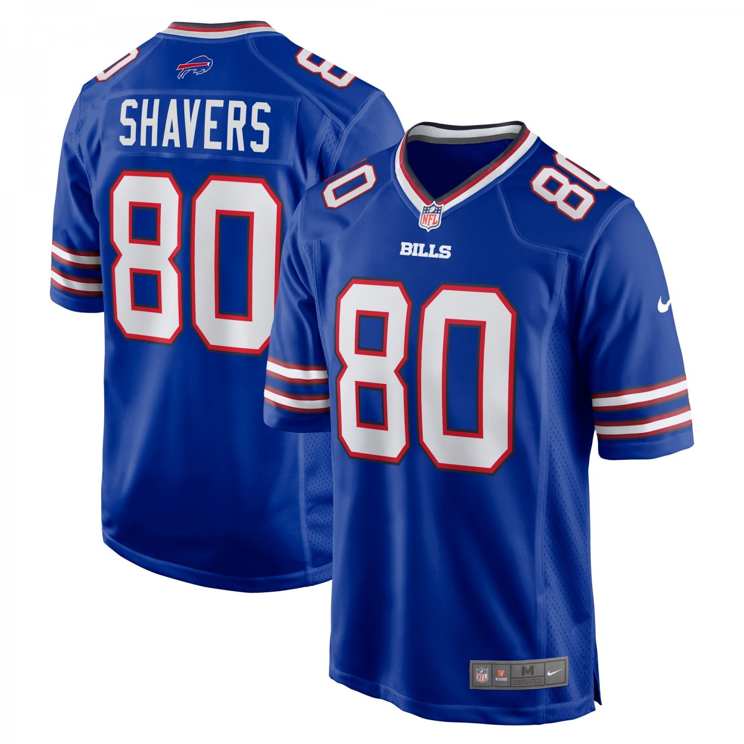 Tyrell Shavers Buffalo Bills Team Game Jersey - Royal