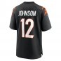 Tyron Johnson Cincinnati Bengals Home Game Player Jersey - Black