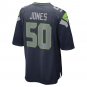 Vi Jones Seattle Seahawks Game Player Jersey - College Navy