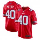 Von Miller Buffalo Bills Alternate Game Jersey - Red