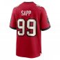 Warren Sapp Tampa Bay Buccaneers Retired Player Jersey - Red