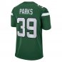 Will Parks New York Jets Game Player Jersey - Gotham Green