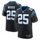 Xavier Woods Carolina Panthers Team Game Jersey - Black