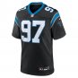 Yetur Gross-Matos Carolina Panthers Team Game Jersey - Black