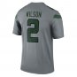 Zach Wilson New York Jets Inverted Legend Jersey - Gray