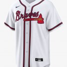 Men's Atlanta Braves Home White Blank Replica Team Jersey