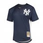 Men's Derek Jeter New York Yankees Mitchell & Ness Navy 2009 Authentic Batting Practice Jersey