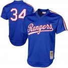 Men's Mitchell & Ness Nolan Ryan Royal Texas Rangers 1989 Authentic Cooperstown Collection Mesh Batt