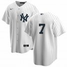 Men's Mickey Mantle White New York Yankees Home Official Replica Player Jersey