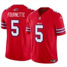 Men's Buffalo Bills Leonard Fournette Red Vapor Untouchable Limited Stitched Game Jerseys