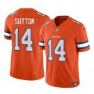 Men's Denver Broncos Courtland Sutton Orange 2023 Vapor Untouchable Stitched Jerseys