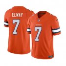 Men's Denver Broncos John Elway Orange 2023 Vapor Untouchable Stitched Jerseys
