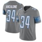 Men's Detroit Lions Alex Anzalone Grey Vapor Untouchable Limited Stitched Jerseys