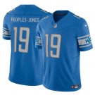 Men's Detroit Lions Donovan Peoples-Jones Blue 2023 Vapor Untouchable Limited Stitched Jerseys
