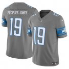 Men's Detroit Lions Donovan Peoples-Jones Gray 2023 Vapor Untouchable Limited Stitched Jerseys