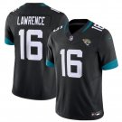 Men's Jacksonville Jaguars Trevor Lawrence Black 2023 F.U.S.E Vapor Untouchable Limited Stitched Je