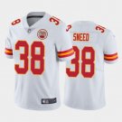 Men's Kansas City Chiefs L'Jarius Sneed White Vapor Untouchable Limited Stitched Jerseys