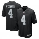 Men's Las Vegas Raiders Aidan O'Connell Black Game Jerseys