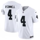 Men's Las Vegas Raiders Aidan O'Connell White 2023 F.U.S.E Vapor Untouchable Stitched Jerseys