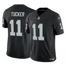 Men's Las Vegas Raiders Tre Tucker Black 2023 F.U.S.E Vapor Untouchable Stitched Jerseys