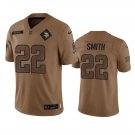 Men's Minnesota Vikings Harrison Smith 2023 Brown Salute To Service Limited Stitched Jersey