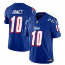 Men's New England Patriots Mac Jones Blue 2023 F.U.S.E. Vapor Limited Stitched Jersey