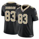 Men's New Orleans Saints Juwan Johnson Black 2023 Vapor Untouchable Limited Stitched Jerseys