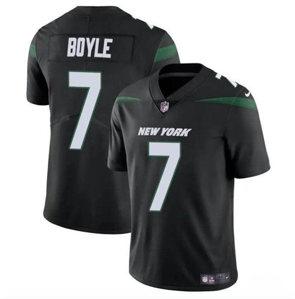 Men's New York Jets Tim Boyle Black Vapor Untouchable Limited Stitched Jerseys