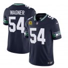Men's Seattle Seahawks Bobby Wagner 2023 F.U.S.E. With 4-Star C Patch Navy Limited Stitched Jersey