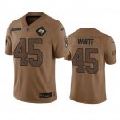 Men's Tampa Bay Buccaneers Devin White 2023 Brown Salute To Service Limited Stitched Jerseys