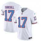 Men's Tennessee Titans Ryan Tannehill White 2023 F.U.S.E. Vapor Limited Throwback Stitched Jersey