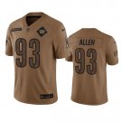 Men's Washington Commanders Jonathan Allen 2023 Brown Salute To Service Limited Stitched Jersey