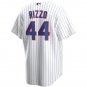 Men's Anthony Rizzo Chicago Cubs Premium Twill White Home Replica Jersey
