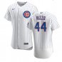 Men's Chicago Cubs Anthony Rizzo White Home Authentic Player Jersey