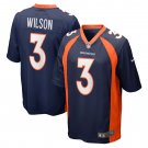 Men's Russell Wilson Navy Denver Broncos Alternate Game Jersey