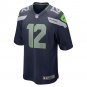 Men's 12s College Navy Seattle Seahawks Game Team Jersey