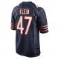 Men's A.J. Klein Navy Chicago Bears Game Player Jersey