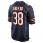 Men's A.J. Thomas Navy Chicago Bears Game Player Jersey