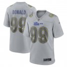 Men's Aaron Donald Gray Los Angeles Rams Atmosphere Fashion Game Jersey