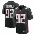Men's Adetokunbo Ogundeji Black Atlanta Falcons Game Jersey