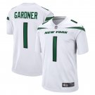 Men's Ahmad Sauce Gardner White New York Jets Player Game Jersey
