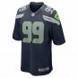 Men's Al Woods College Navy Seattle Seahawks Game Player Jersey