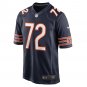 Men's Alex Leatherwood Navy Chicago Bears Game Player Jersey
