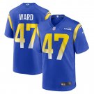 Men's Alex Ward Royal Los Angeles Rams Home Game Jersey